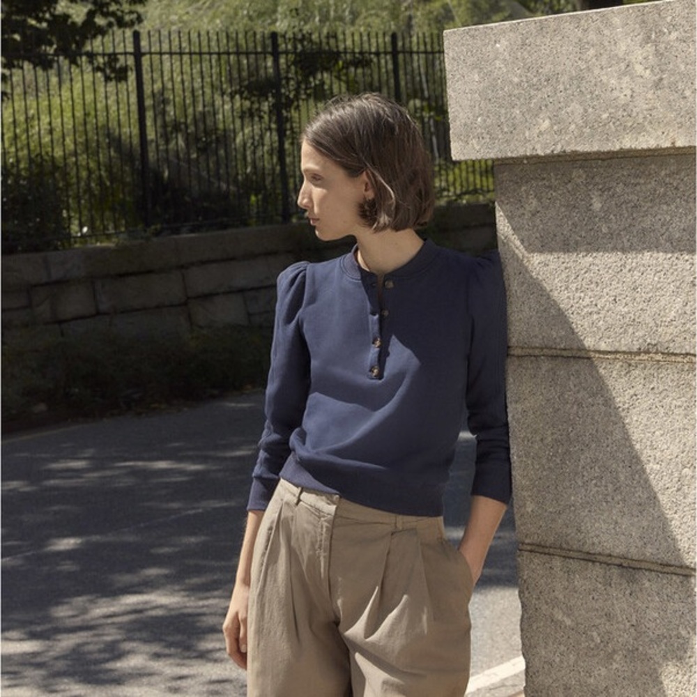 Goop G. Label by goop Engel Henley Sweatshirt
